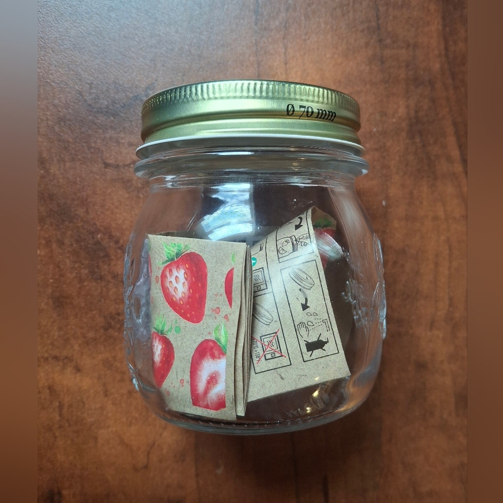Bormioli Rocco 8.5 Oz Mason Jar W/Lid